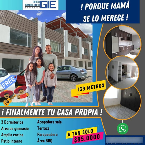 Imagen 1 de 9 de Casas Por Estrenar Urb. 6 De Diciembre Valle De Los Chillos + Terraza Accesible
