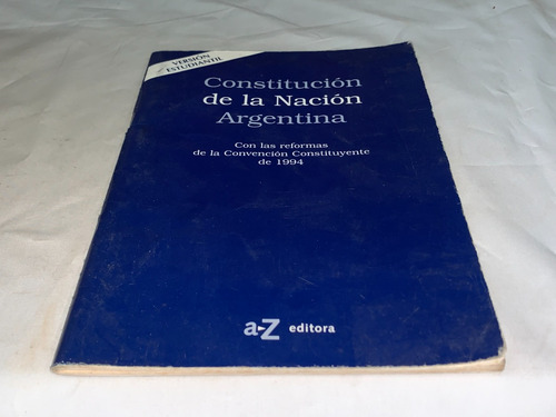 Constitucion De La Nacion Argentina - Az (Usado)