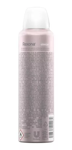 Kit 3 Unidades Desodorante Aerosol Rexona Clinical Classic 150ml