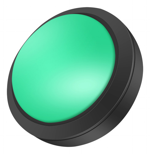 Consola Convexity De Repuesto Con Botón Enorme Led De 100 Mm