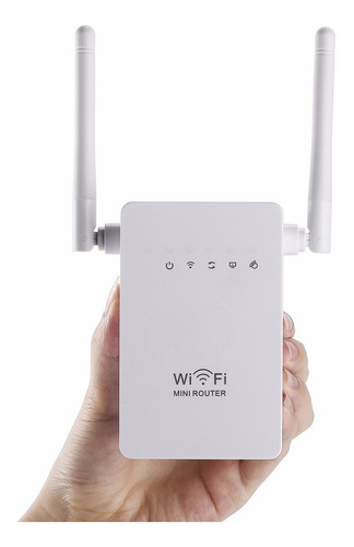 Router Repetidor Amplificador Wifi 300mbps Doble Antena 170m