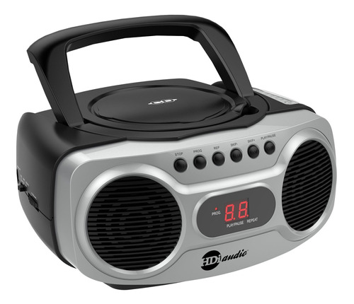 Hdi Audio Reproductor Cd Portatil Estereo Boombox Cd-518 Am
