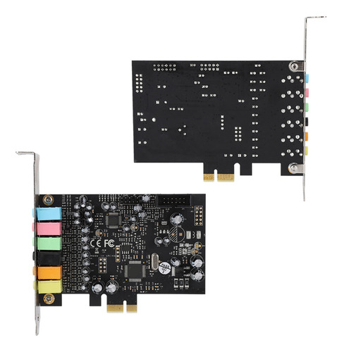 Tarjeta De Sonido Pci Envolvente Interna, 1 Unidad -e 7.1 Hi