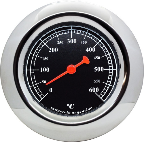 Termometro Reloj Horno Barro Para Puerta 600°c Modelo 2019
