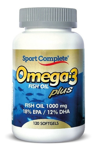 Omega 3 Fish Oil Plus 1000 Mg X 120 Comp 