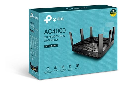 Router Wifi Tp-link Archer C4000 Tri-band Mumimo 5gigabit Cn