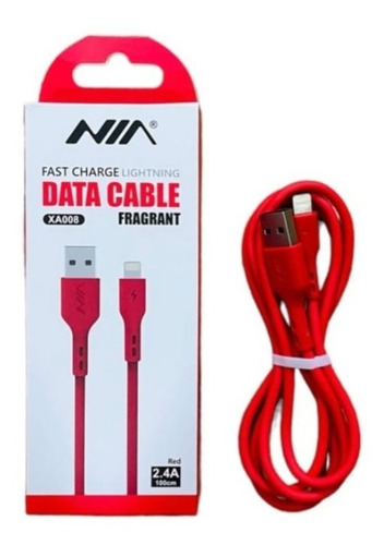 Cable De Carga Y Datos Nia iPhone Lightning Redondo Xa-008