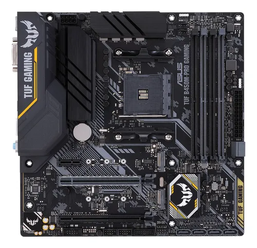 Placa E Asus Tuf B450m Pro Gaming - Micro Atx - Ryzen Am4