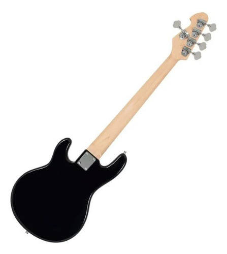 Contrabaixo 5 Cordas Michael Estilo Music Man Bm705n Mbk Pas Destro Preto Envernizado 5