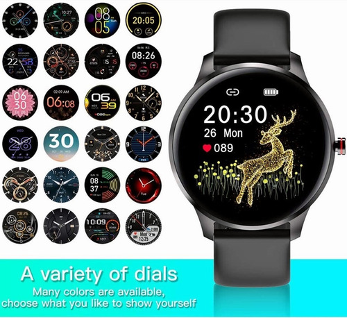 Imagen 4 de 10 de Reloj Inteligente Deportivo Multifunción Smart Watch Unisex