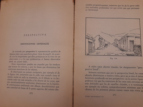 Dibujo Arquitectónico Curso Completo José L. Mola 1946 E9 (Usado)