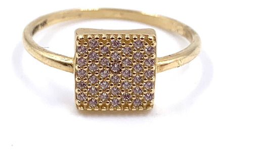 Anillo Para Dama Oro Amarillo 14 K 1.5 Gr  Hechura Especial 