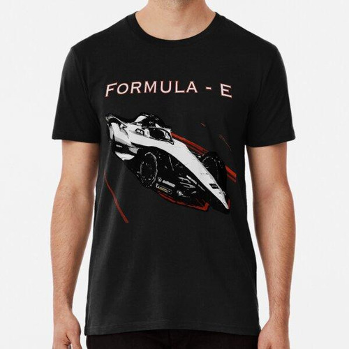 Remera Fórmula E # Gen2 Coche - Colores Y Texto Algodon Prem