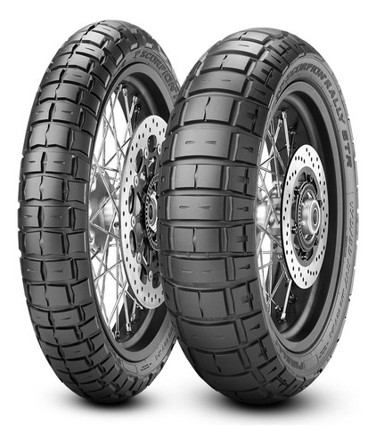 Combo Cb500 X Até 2019 Scorpion Rally Str 120+170 Mais Largo