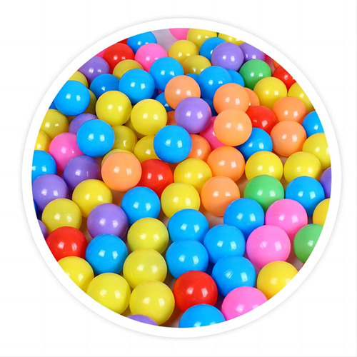 Pelotas De Plastico Weikap 50 Bolas De Colores Respetuosas C