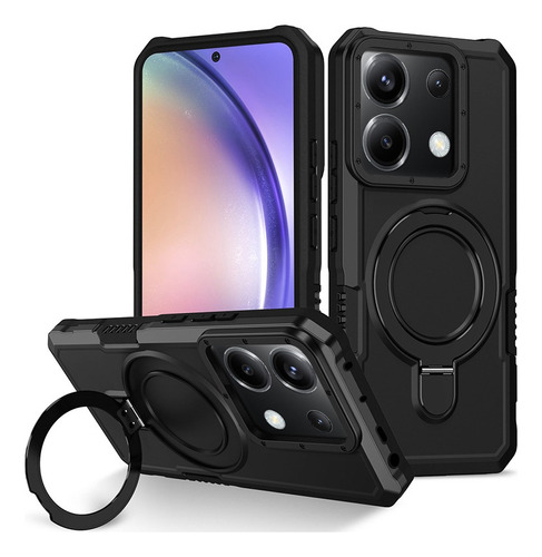 1 For Xiaomi Poco X6 5g Stand Shockproof Hard Heavy Duty