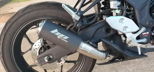 Ponteira Esportiva Hp Pro R3 Mt 03 Mt 03 Mt03 Yamaha Inox