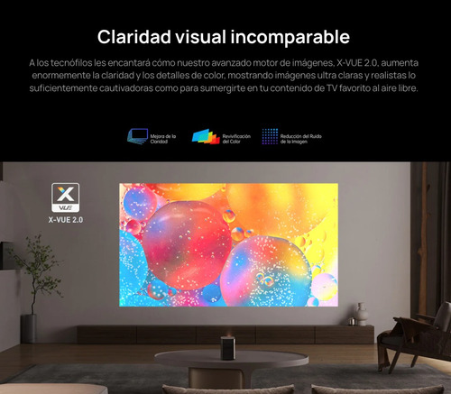 Proyector Portatil Xgimi Halo+ 1080p De 900 Lm Ansi Open Box (Reacondicionado)