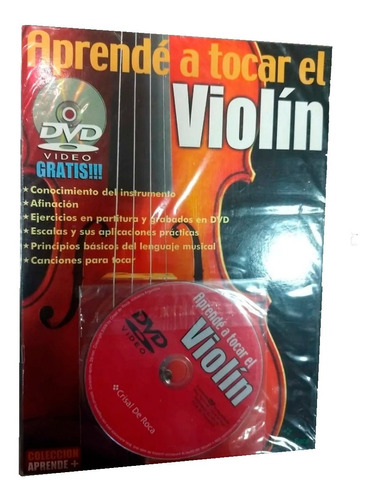 Metodo Aprendizaje Libro Aprender A Tocar Violin Dvd