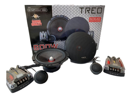 Treo Symphony65c Set De Medios 6.5 2 Vias 150w Rms 