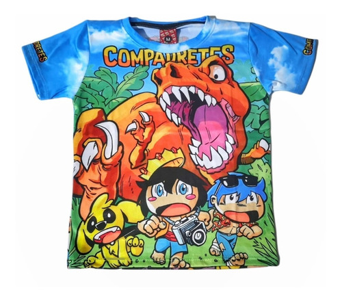 Playera Compadretes Compas Niño Calidad Premium. 