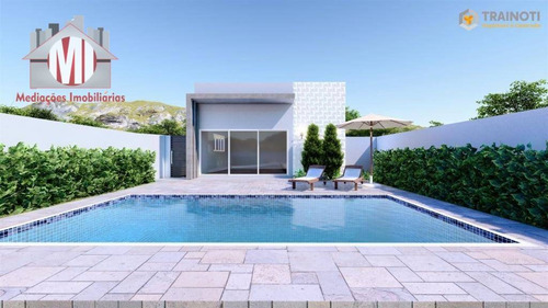 Linda Chácara Em Fase De Acabamento Com Escritura, 01 Suíte, Próxima Da Cidade, Internet, À Venda, 500 M² Por R$ 390.000 - Zona Rural - Pinhalzinho/sp - Ch0870