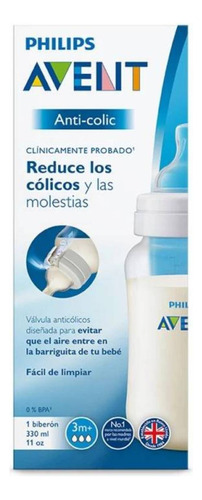 Philips Avent Biberón Anticólicos 330ml