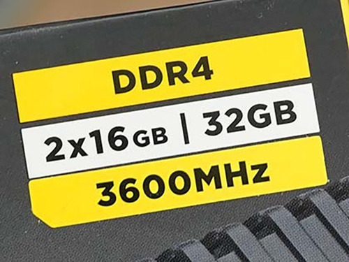 Imagen 4 de 8 de Memoria Ram Corsair Vengeance Lpx Ddr4 32gb (2x16) 3600mhz
