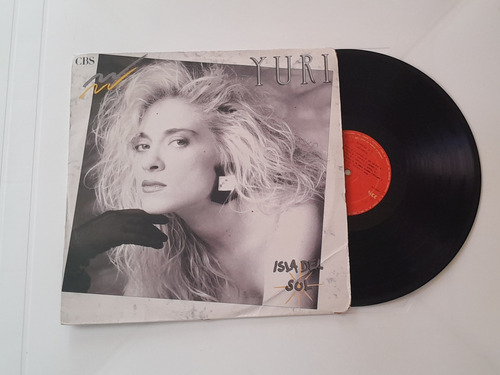 Yuri Isla Del Sol Lp Vinilo Cbs 1991 Hombres Al Borde De Un