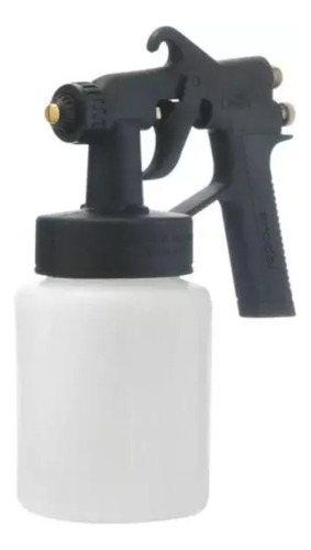 Pistola De Pintura Ar Direto Bico 1.2mm Nylon 650ml Arcom