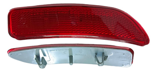 Luz Reflectiva Bomper Trasero Renault Logan 2011 A 2016 Der.