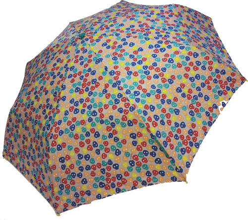 307 - Paraguas Mini Calavera Bisetti (azul)