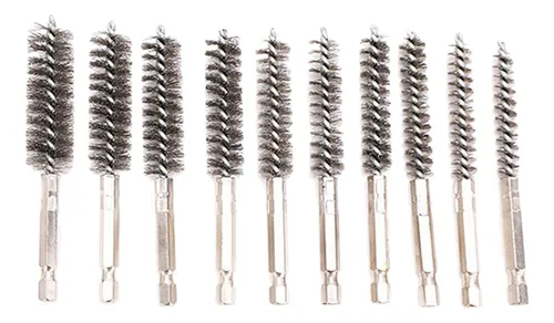 comprar L 10 Cepillos Para Tuberías, Cepillos De Alambre, Brocas