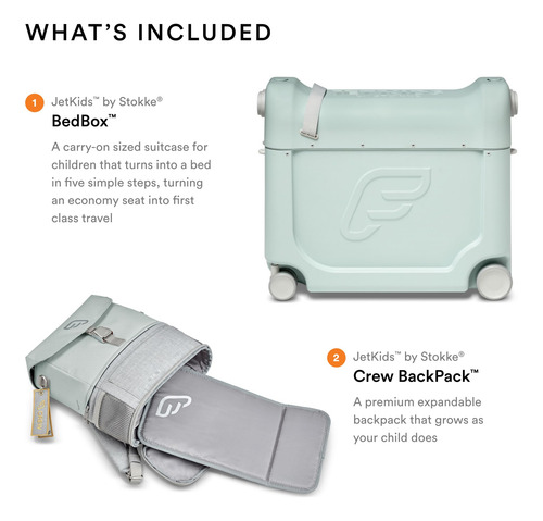 Travel Bundle Stokke Jetkids Bedbox - Maleta Para Llevar, Co