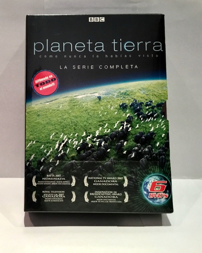 Planeta Tierra Serie Completa 6 Dvd Nuevos Box Originales