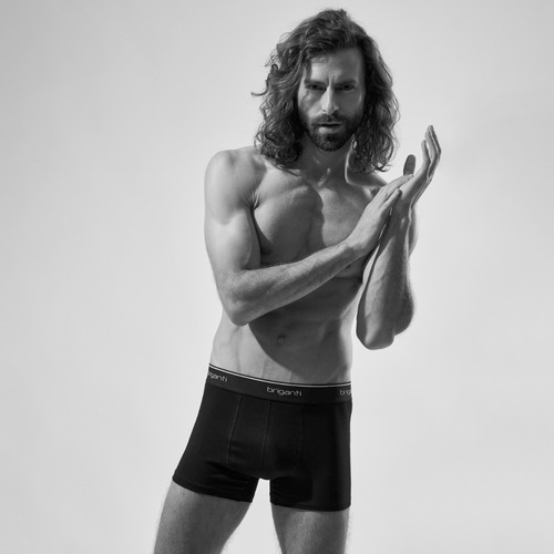 Imagen 7 de 10 de Boxer Hombre Algodón Briganti Pack X6 Calzoncillos Hxim09530