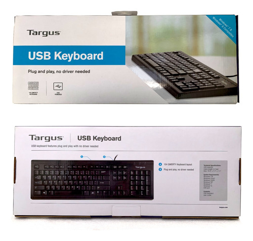 Kit De Teclado Y Mouse Targus