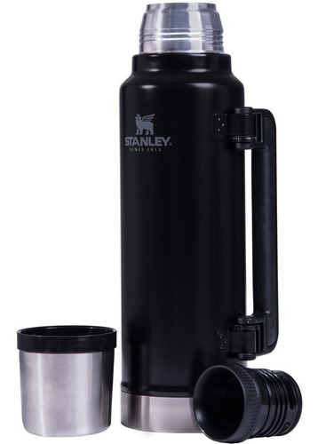 Termo Stanley Clasico Asa Plegab 1.4 L Acero Inox Colores