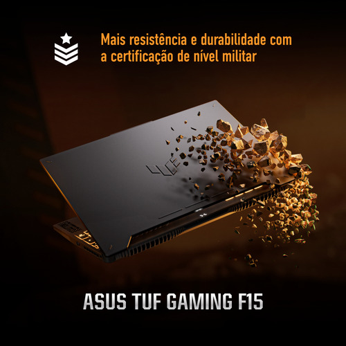 Notebook Asus Tuf Gaming F15 I7 Rtx4060 16ram 512ssd W11