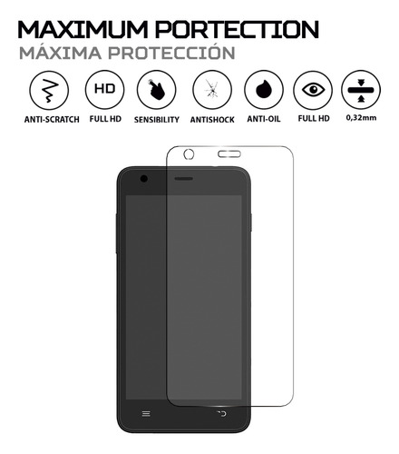 Protector Mica Pantalla Para Verykool S3501 Lynx