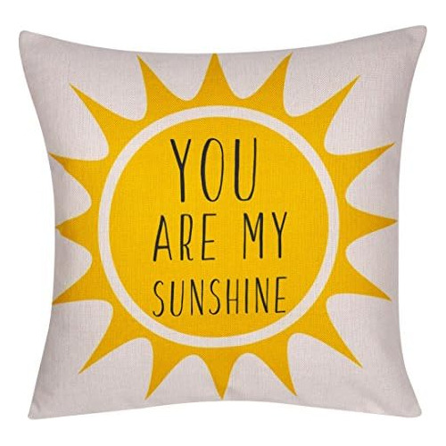 Tu Funda De Almohada Decorativa  Tu Eres Mi Sol , Funda...