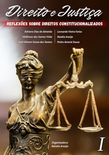 Direito E Justiça: Reflexões Sobre Direitos Constitucionalizados, De Organizadora: Natalia Araújo. Série Não Aplicável, Vol. 1. Editora Clube De Autores, Capa Mole, Edição 1 Em Português, 2016