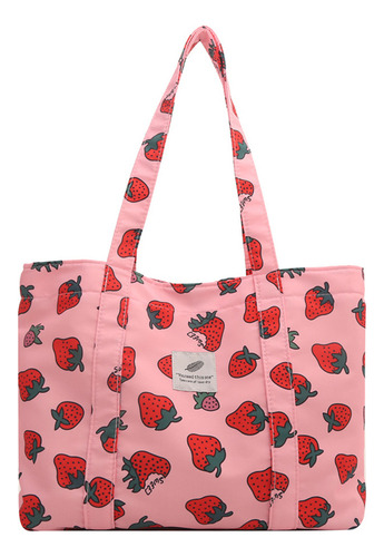 Para Bolso De Hombro A51b Con Estampado De Cerezas De Gran