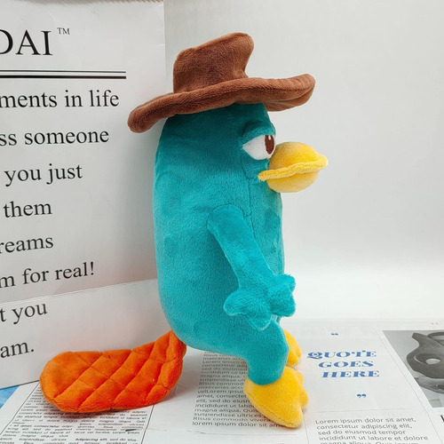 Itpz Perry The Platypus Plush, Juguete De Peluche De Ornitor