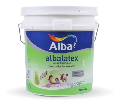 Albalatex Pintura Latex Interior Blanco Mate 10 Lts 