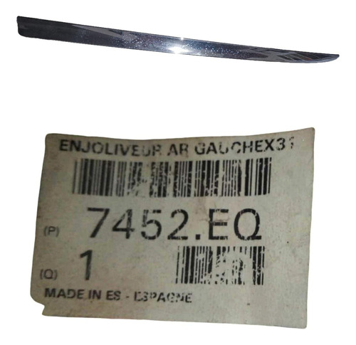 Moldura Izquierda Parag Trasero Citroen C5 Ii 05/08 Original