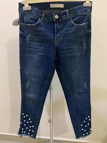 Jeans De Mezclilla Zara