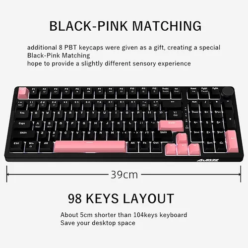 Juego Firstblood Only. Teclado Mecánico Con Cable Ak992, Dis