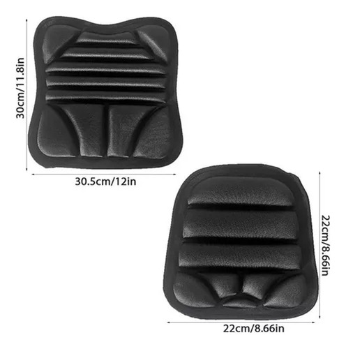 2 Peças De Assento De Motocicleta 3d, Almofada Confortável