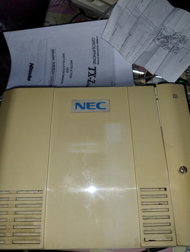 Central Y Telefono Programador Nec Ak-308 Ne Con Portero (Usado)